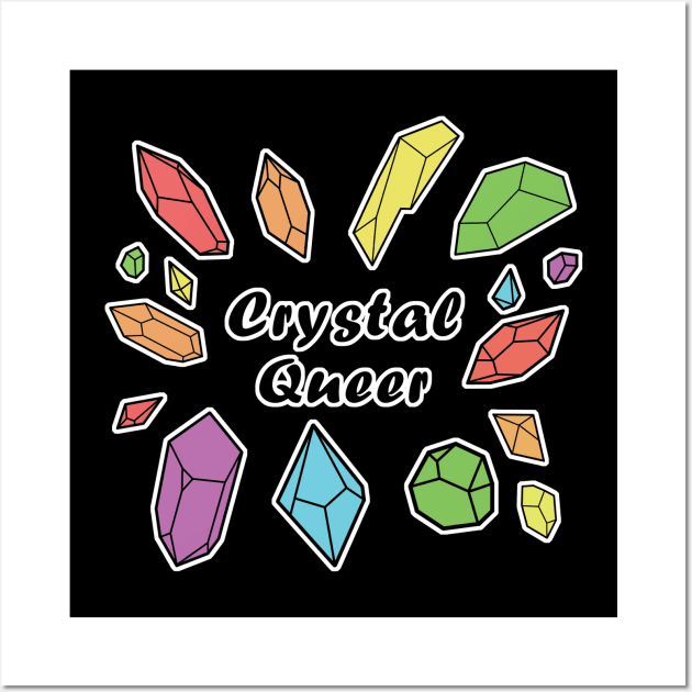 Crystal Queer Shards Wall Art by aaallsmiles